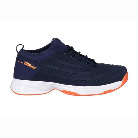 Tênis Wilson Modelo Pro Open 2.0 Masculino Marinho Laranja