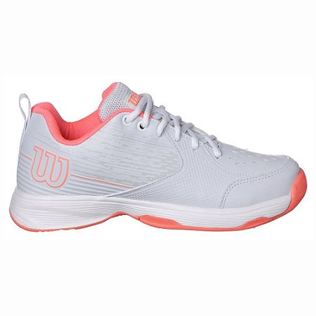 Tênis Esportivo Wilson Modelo K Energy 2.0 Fem. Branco Cinza
