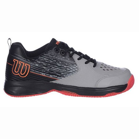 Tênis Esportivo Wilson Modelo K Energy 2.0 Masc. Cinza Preto