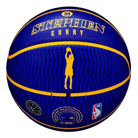 Bola Basquete Wilson NBA Player Icon Stephen Curry Azul - NOTREINO –  Produtos Oficiais - Loja Virtual