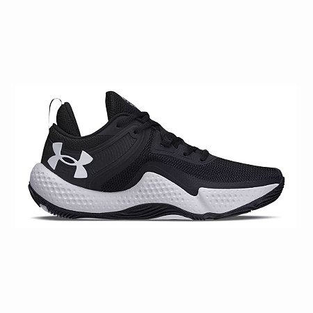 Tênis Under Armour Dagger Masculino Preto Basquete Treinos