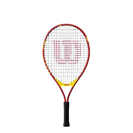 Raquete Tênis Wilson Mod Us Open Junior 23 Vermelho Amarelo