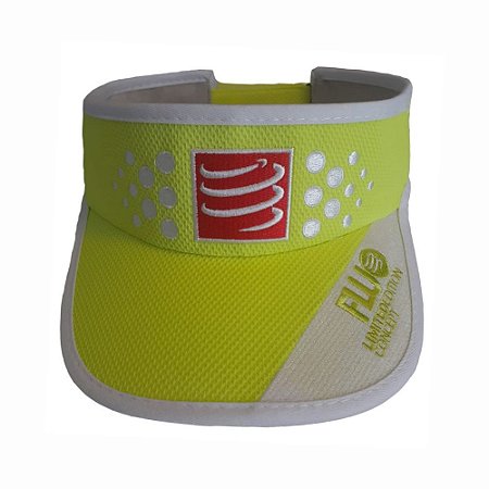Viseira Boné Ajustável Compressport Unissex Triathlon Run