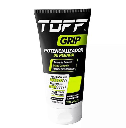 Gel Secativo Toff Grip 60g Potencializador de Pegada Firmeza