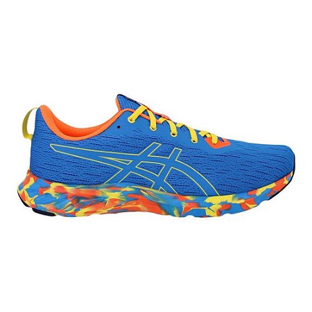 Tênis Asics VersaBlast 2 Se Unissex Azul Laranja Corrida