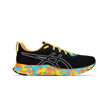 Tênis Asics VersaBlast 2 Se Unissex Preto Laranja Corrida