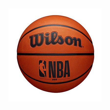 Bola de Basquete Wilson NBA DRV Tamanho 7 Oficial Laranja