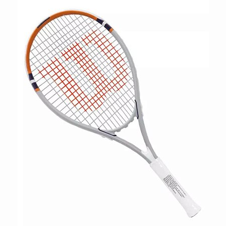 Raquete De Tênis Wilson Roland Garros Elite L3 Cinza Laranja