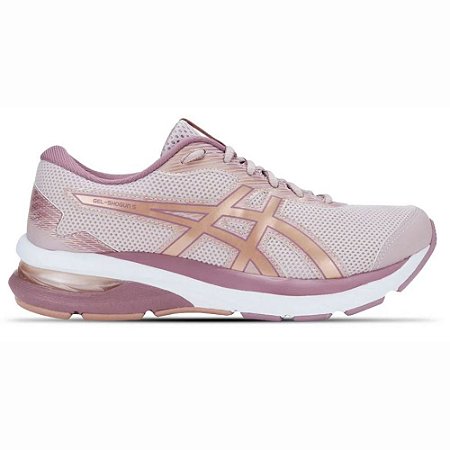 Tênis Asics Gel Shogun 5 Feminino Rosa Roxo Corrida Academia