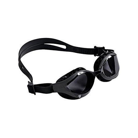 Óculos Natação Arena Air-Bold Swipe Fume Preto Proteção UV