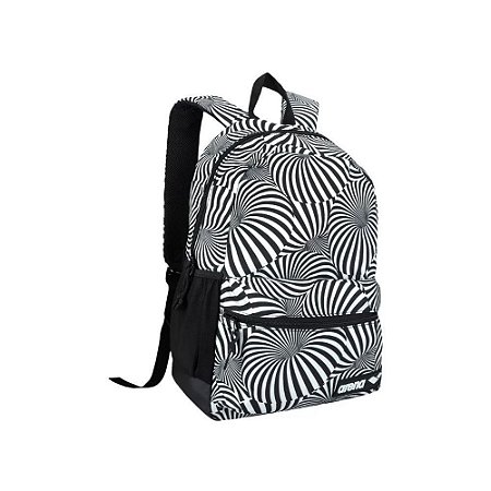 Mochila Arena Team Backpack Allover 30L Preto Branco Esporte
