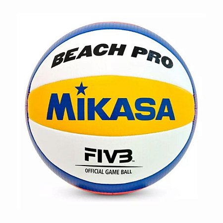Bola de Vôlei de Praia Mikasa BV550 Padrão FIVB Beach Pro