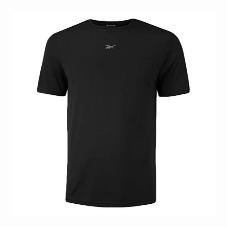 Camiseta Reebok Energy Bio SS Masculino Preto Manga Curta