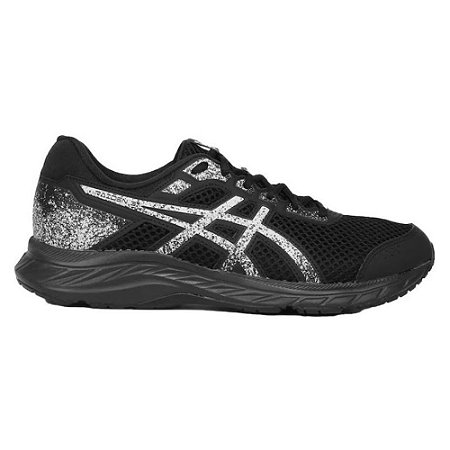 Tênis Asics Raiden 3 Unissex Preto Branco Corrida Academia