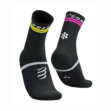 Meia de Compressão Cano Médio Compressport Pro Marathon V2.0