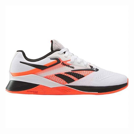 Tênis Reebok Nano X4 Feminino Branco Laranja
