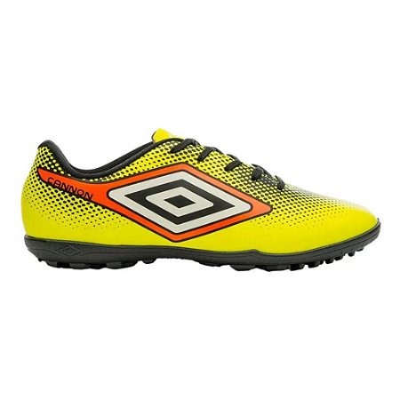 Chuteira Society Umbro Cannon Unissex Amarelo