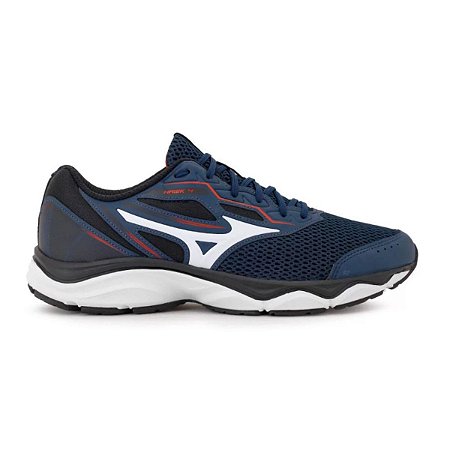 Tênis Mizuno Wave Hawk 4 Masculino Azul Marinho