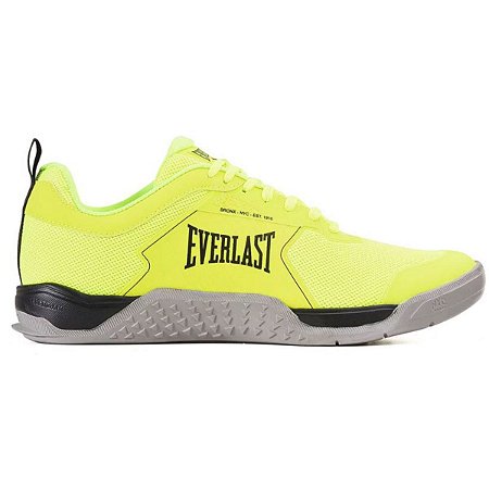 Tênis Everlast Climber 4 Unissex Amarelo Cinza