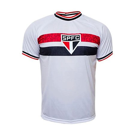 Camiseta São Paulo Fc Shade Branco Oficial Licenciada Spr
