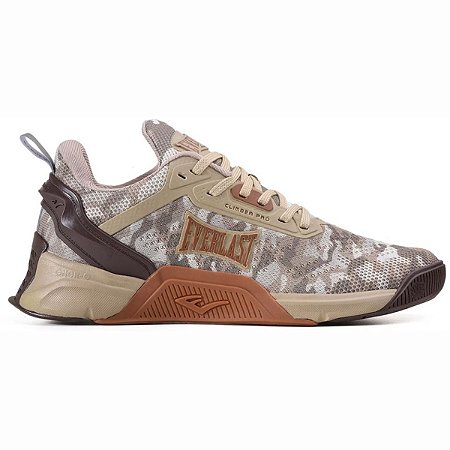 Tênis Everlast Climber Pro Unissex Bege Marrom