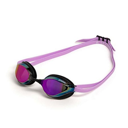 Óculos Natação Arena Python Mirror Violeta Preto