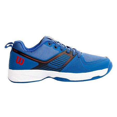 Tênis Wilson Ace 3.0 All Court Unissex Azul Preto Vermelho
