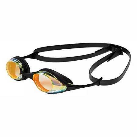 Óculos de Natação Arena Cobra Swipe Mirror Amarelo Preto