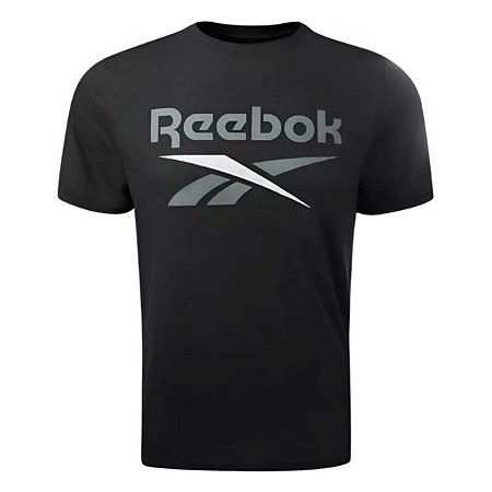 Camiseta Reebok Classic Logo Tee Preto Masculino
