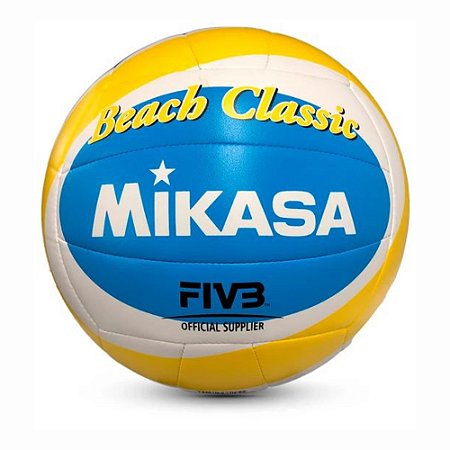 Bola de Vôlei de Praia Mikasa BV543C-YSB Padrão FIVB