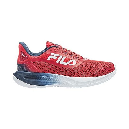 Tênis Fila Efecto Masculino Vermelho Azul Marinho