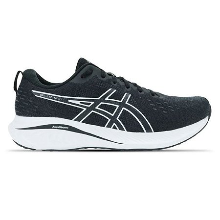 Tênis Asics Excite 10 Unissex Preto Branco
