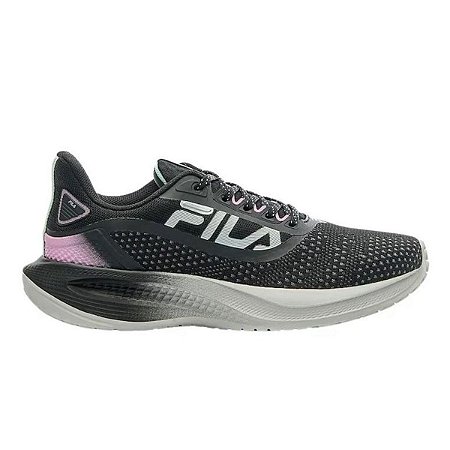 Tênis Fila Efecto Feminino Preto Rosa