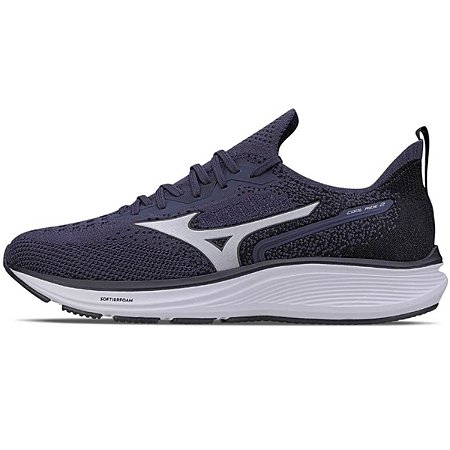Tênis Mizuno Cool Ride 2 Unissex Marinho Preto Branco