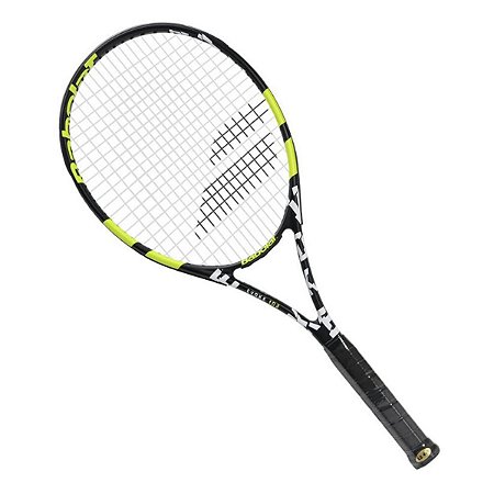 Raquete de Tênis Babolat Evoke 102 L3 Preto Amarelo Branco