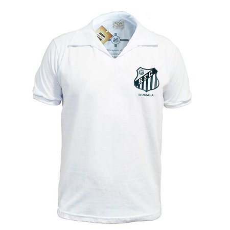 Camisa Santos Bimundial 62/63 Retro Mania Oficial Licenciada