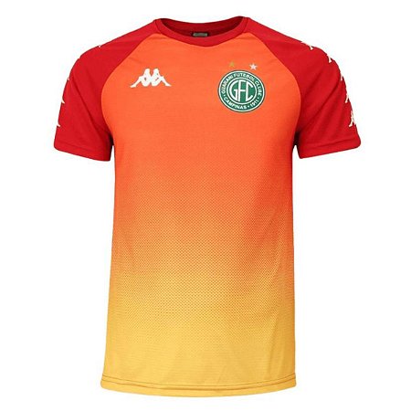 Camiseta Guarani Treino Vermelho Oficial Licenciada Kappa