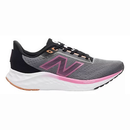 Tênis New Balance Fresh Foam Arishiv4 Feminino Grafite Rosa
