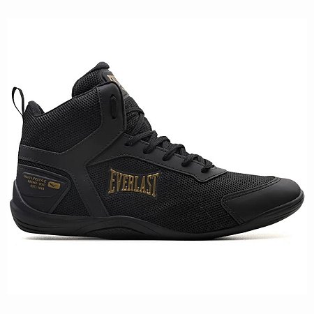 Tênis Everlast Ring 3 Unissex Preto Dourado