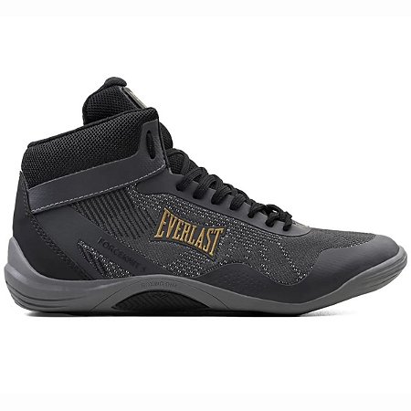 Tênis Everlast Forceknit 5 Unissex Cinza Dourado
