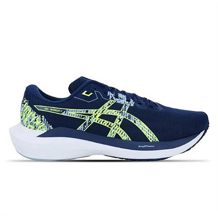 Tênis Asics Gel Shogun 7 Masculino Azul Marinho Verde