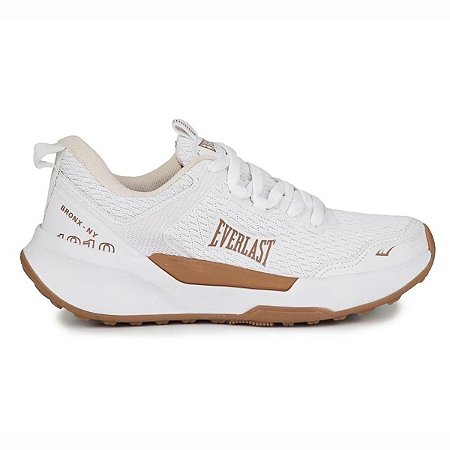 Tênis Everlast Solo Feminino Branco Marrom