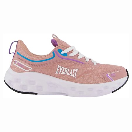 Tênis Everlast Raptor Feminino Rosa Branco