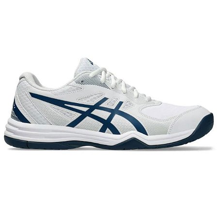Tênis Asics Gel Court Slide 3 Masculino Branco Azul