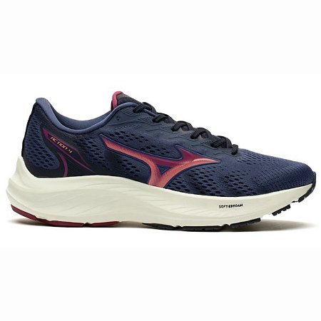 Tênis Mizuno Action 4 Feminino Azul Marinho Rosa
