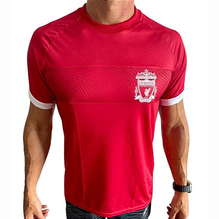 Camiseta Liverpool Bee Vermelho Branc Oficial Licenciada SPR