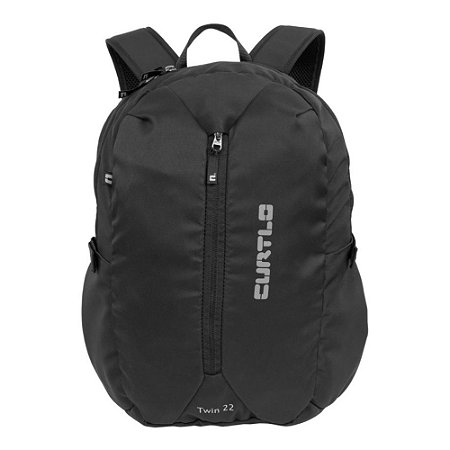 Mochila Curtlo Twin 22 Litros Preta Unissex