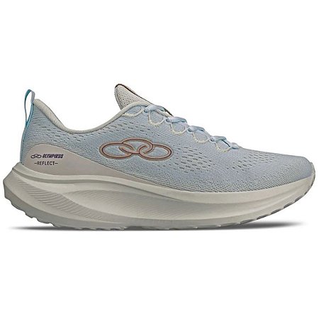 Tênis Olympikus Reflect Feminino Azul Claro Branco