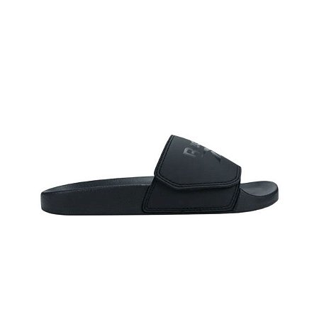 Chinelo Reebok Slide Velcro Unissex Preto