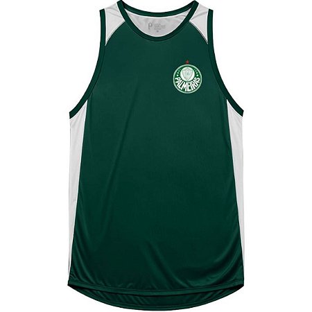 Regata Palmeiras Player II Verde Branco Oficial Licenciada